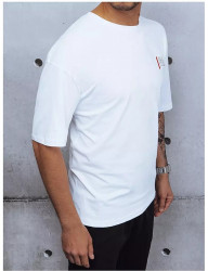 Biele tričko s potlačou na chrbte W5879 #3