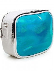 Bielo-modrá crossbody kabelka Y6470 #2
