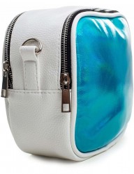 Bielo-modrá crossbody kabelka Y6470 #3