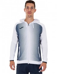 Bielo-šedá futbalová mikina joma supernova hooded jacket B1430 #2