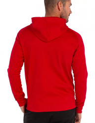 červená pánska športová mikina joma menfis hoodie B3788 #1