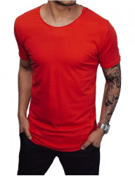 červené basic tričko W5779