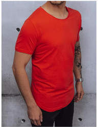 červené basic tričko W5779 #2
