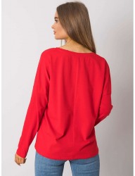 červené dámske tričko s nápisom love Y8689 #1