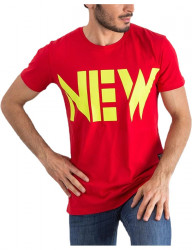 červené pánske tričko new Y0229