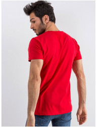červené pánske tričko new Y0229 #1