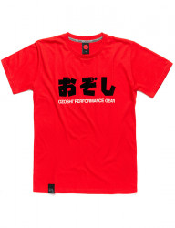 Červené pánske tričko Ozoshi M8629