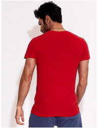 červené tričko la Y0200 #1
