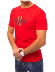 červené tričko the man W3635 #2
