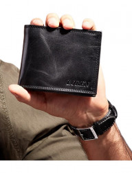 čierna pánska peňaženka N8961