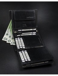 čierna pánska peňaženka rovicky Y8520 #7