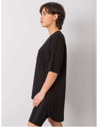 čierne dámske oversize tričko Y2104 #2