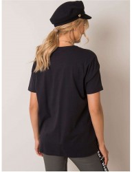 čierne dámske tričko N8138 #1