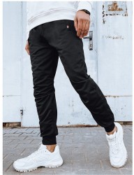 čierne pánske jogger tepláky B4155 #2