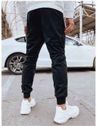 čierne pánske jogger tepláky B4598 #1