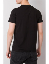 čierne pánske tričko rising Y2990 #1