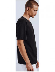čierne pánske tričko s potlačou na chrbte Y4691 #2