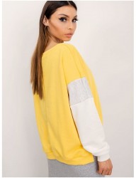 Dámska žltá mikina N9188 #1