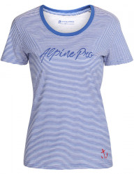 Dámske bavlnené tričko ALPINE PRE MAARA klasická modrá varianta pa K5777