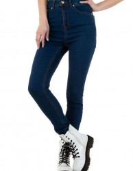 Dámske jeansové nohavice Q8423 #4