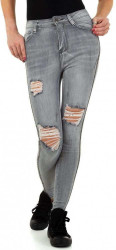 Dámske jeansové nohavice Q9591 #4