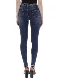 Dámske jeansové nohavice s vysokým pásom S1613 #2