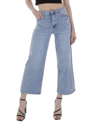 Dámske pohodlné jeansové nohavice S1641
