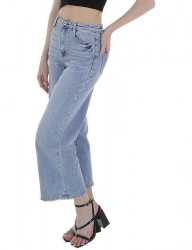 Dámske pohodlné jeansové nohavice S1641 #1