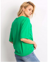 Dámske zelené tričko N4228 #1