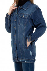 Dámsky jeansový kabát Q9348 #1