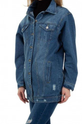 Dámsky jeansový kabát Q9350 #1