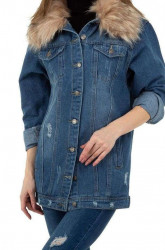 Dámsky jeansový kabát Q9350 #4