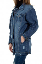 Dámsky jeansový kabát Q9351 #1
