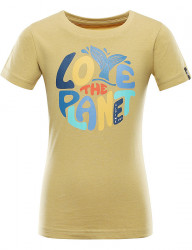 Detské tričko z organickej bavlny ALPINE PRO K5653