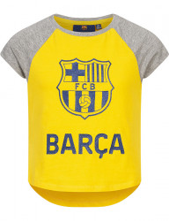 Dievčenské fashion tričko FC Barcelona D7779