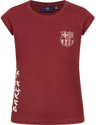 Dievčenské pohodlné tričko FC Barcelona D7799