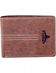 Hnedá pánska peňaženka s logom N6731
