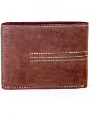 Hnedá pánska peňaženka s logom N6731 #3