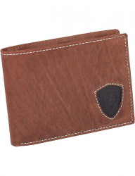 Hnedá pánska peňaženka s logom N6770