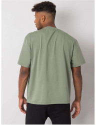 Khaki pánske basic tričko Y6169 #1