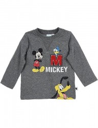 Mickey mouse tmavo sivé chlapčenské tričko Y0389