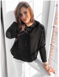 Mikina bigi s klokankou - čierna W8891 #1