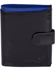 Modro-čierna pánska peňaženka N6786