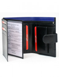 Modro-čierna pánska peňaženka N6786 #2