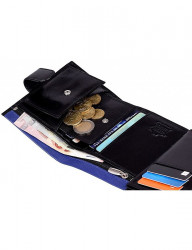 Modro-čierna pánska peňaženka N6786 #3