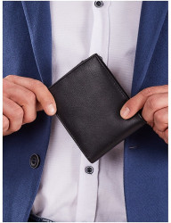 Modro-čierna pánska peňaženka s pruhmi N8956 #1