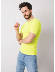 Neónovo žlté pletené tričko Y2016 #1