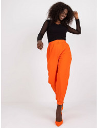 Oranžové elegantné nohavice W5767 #2