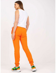 Oranžovo-biela súprava teplákov a tričká W6121 #1