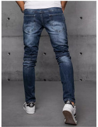 Pánske jeansové nohavice Basic W6038 #1